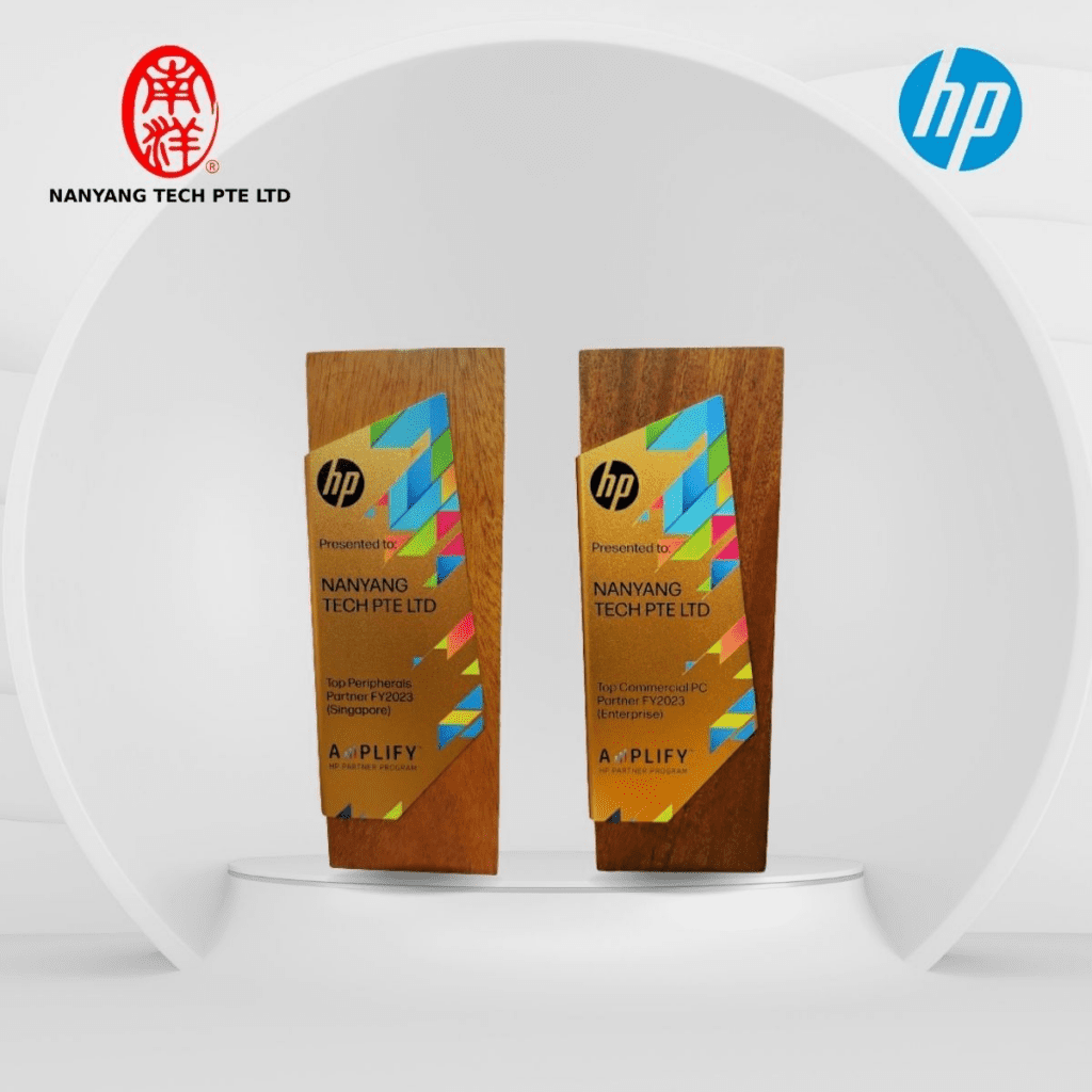HP Top Peripherals Partner and Top Commercial PC Partner Award 2023