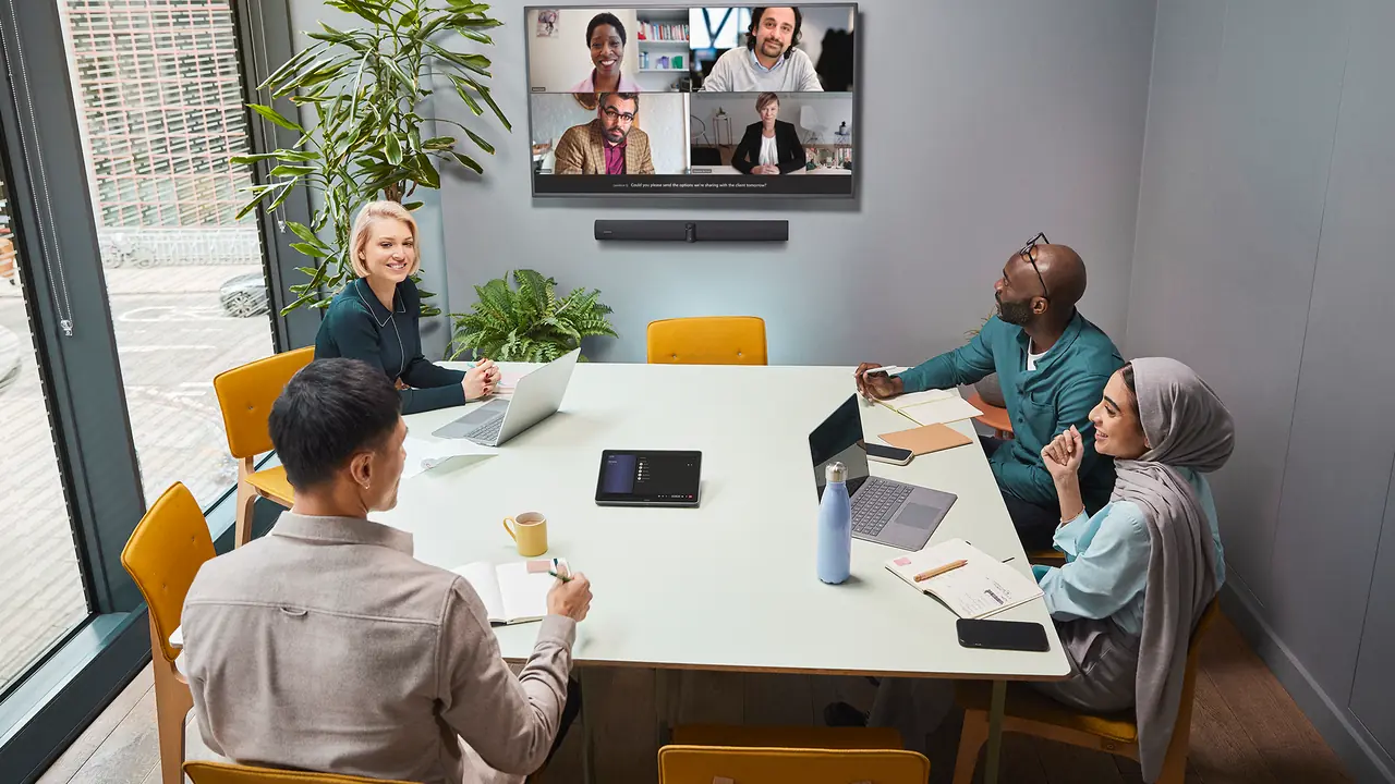 Representative complete Jabra PanaCast meeting-room system