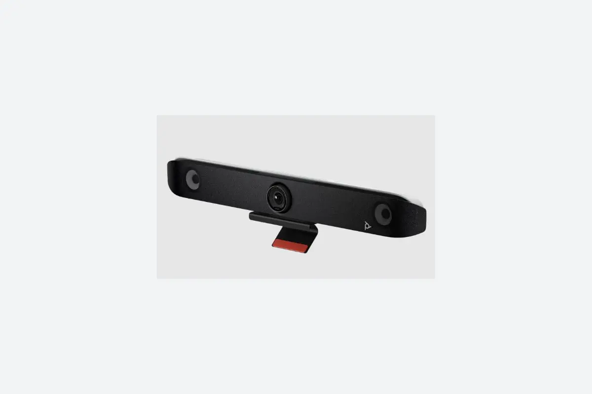 Representative HP Poly Studio USB Series video bar