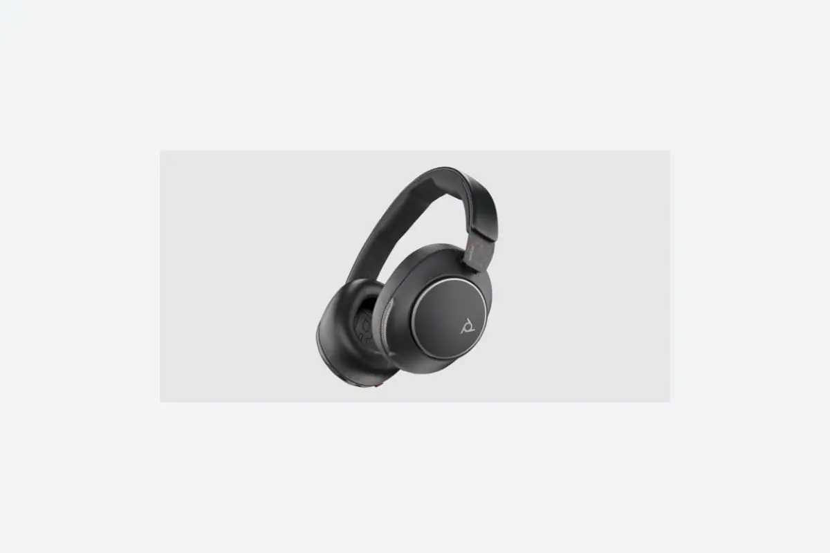 Representative HP Poly Voyager Series wireless professional headset